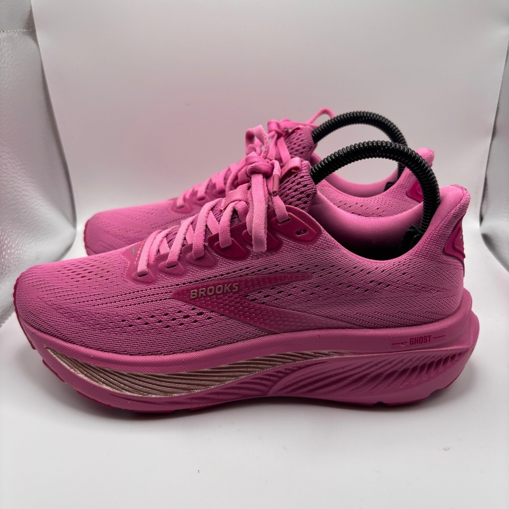 Brooks Hot Pink Ghost 17 Running Shoes Women's Size 7.5 1204311B648 - Picture 4 of 8